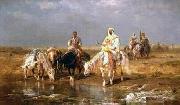 unknow artist Arab or Arabic people and life. Orientalism oil paintings  361 oil on canvas